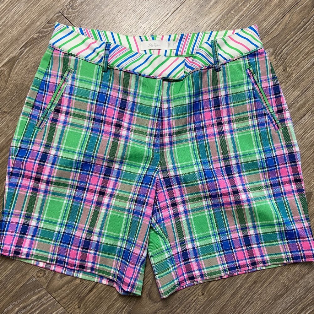 NWOT Lady Hagen Bermudas Bon Voyage Trevel  Golf Shorts size 6